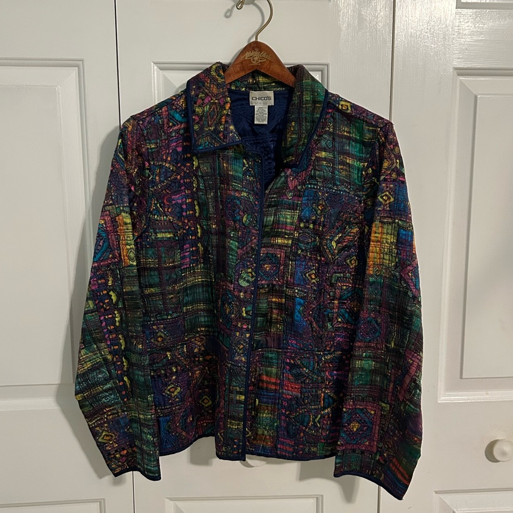 Chico’s Women’s Jacket Button Up